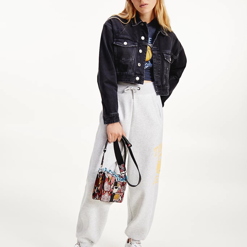 Tommy Jeans Denim Badge Oversized Trucker Jacket